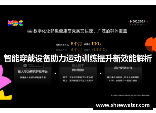 智能穿戴设备助力运动训练提升新效能解析